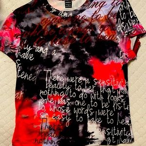 Natural beauty script top